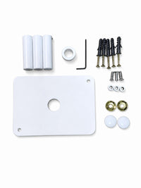 Kit Fio Oculto Branco — componentes do kit (foto de produto)