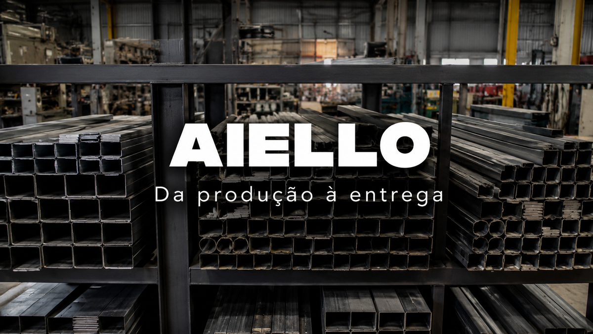 A fábrica Aiello por dentro
