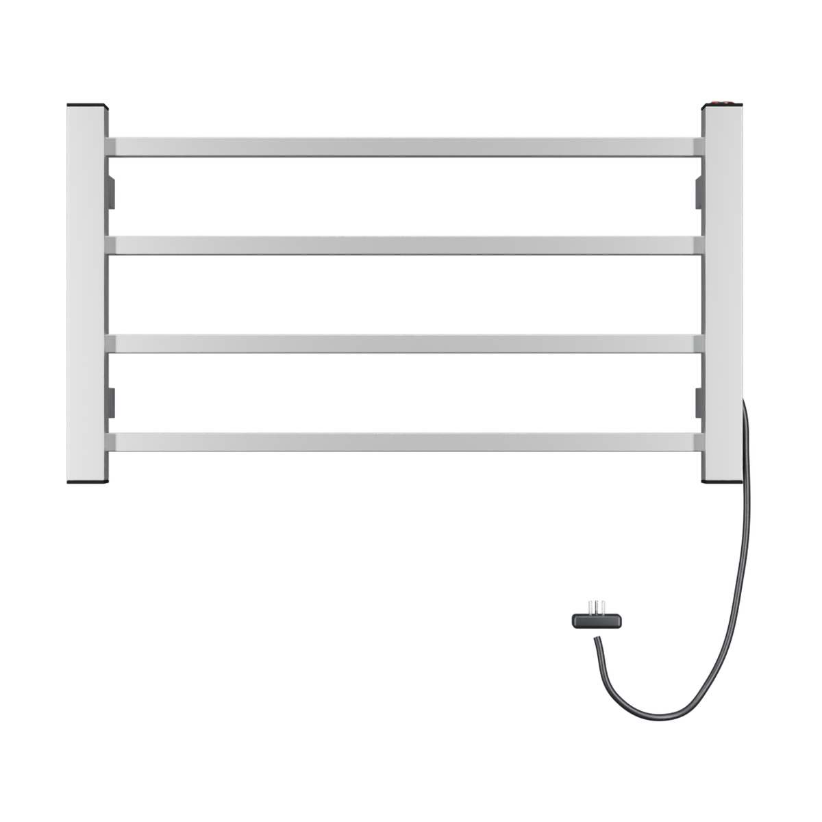 Toalheiro Térmico Sutil 4 Barras Aço Inox 304 — Inox Escovado