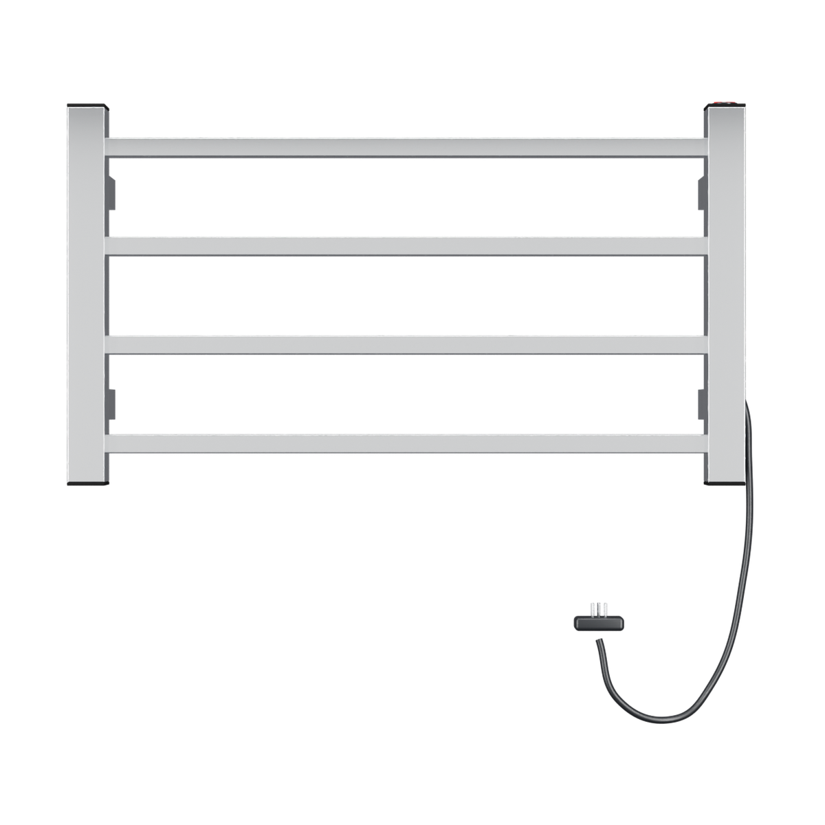 Toalheiro Térmico Sutil 4 Barras Aço Inox 304 — Inox Polido