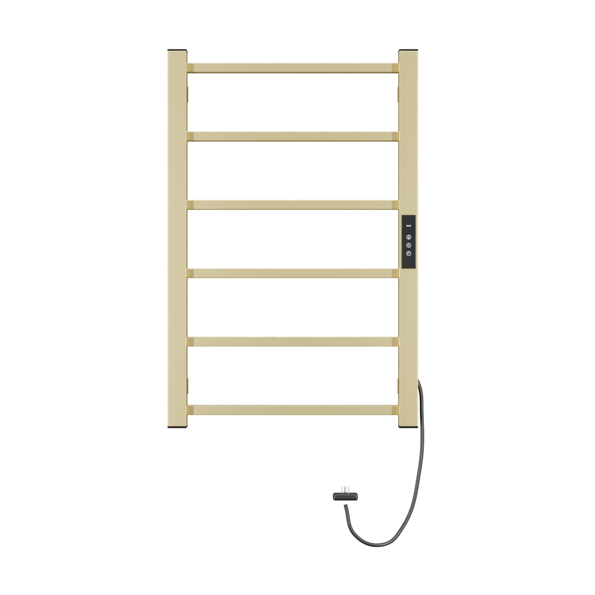 Toalheiro Térmico Sutil 60x40 Aço Inox 304 — Dourado Escovado