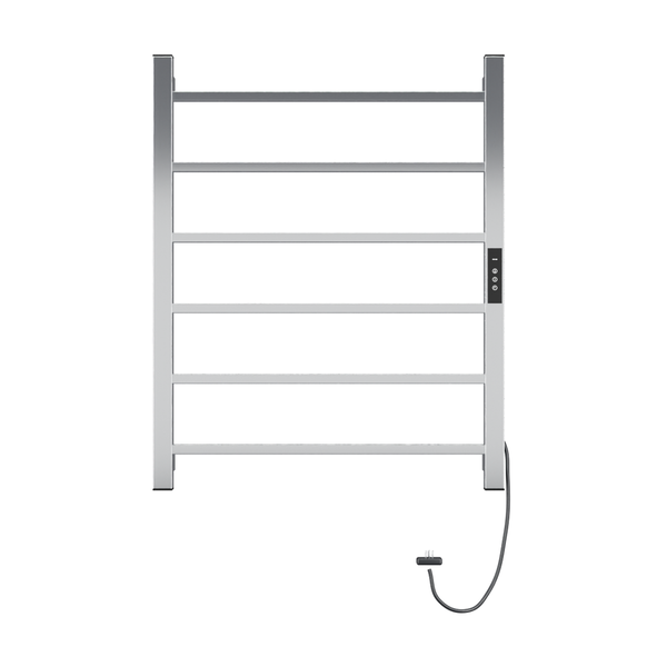 Toalheiro Térmico Sutil Inox Polido com timer fio aparente